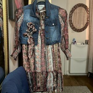 Rare Edition big girl dress, run small size 8-12